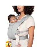 ERGOBABY MARSUPIO PER NEONATI EMBRACE - GRIGIO CHIARO- RETE.