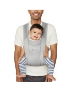 ERGOBABY MARSUPIO PER NEONATI EMBRACE - GRIGIO CHIARO- RETE.