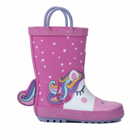 Stivali da Pioggia in Gomma Unicorno Stellato Mr. Tiggle