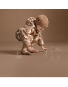 Tuta antipioggia con fodera in pile Tawny Brown - CELAVI -