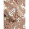 Tuta antipioggia con fodera in pile Tawny Brown - CELAVI -