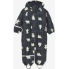 Tuta antipioggia con fodera in pile Navy - CeLaVi -