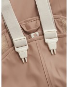 Set antipioggia Celavi in PU riciclato e fodera in pile -Tawny Brown -