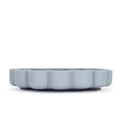 Piatto in silicone con ventosa  (GRIGIO) - Soina -
