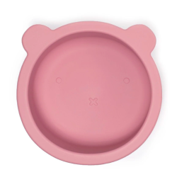 Ciotola in silicone con ventosa  (ROSA ANTICO) - Soina -