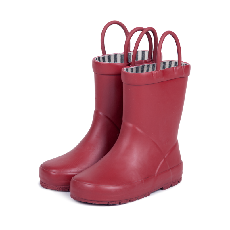 Stivali da Pioggia in Gomma Rosso Opaco Mr.Tiggle.