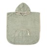 Accappatoio Poncho  in Viscosa di bamboo e  Cotone Organico -