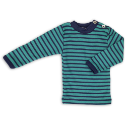 Maglia engel NATUR  IN LANA  E SETA CON BOTToni in madreperla