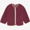CeLaVi - Giacca in pile Teddy per bambina Bordeaux