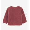 CeLaVi - Giacca in pile Teddy per bambina Rosa Antico
