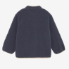 CeLaVi - Giacca in pile Teddy BLU