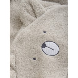 Accappatoio con cappuccio in Spugna di Cotone OEKO-TEX®