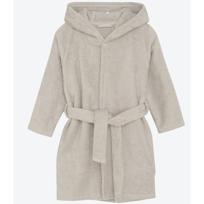Accappatoio con cappuccio in Spugna di Cotone OEKO-TEX®