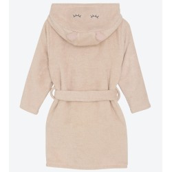 Accappatoio con cappuccio in Spugna di Cotone OEKO-TEX®