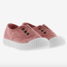 Scarpe senza Lacci in cotone organico - Nude -