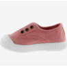 Scarpe senza Lacci in cotone organico - Nude -