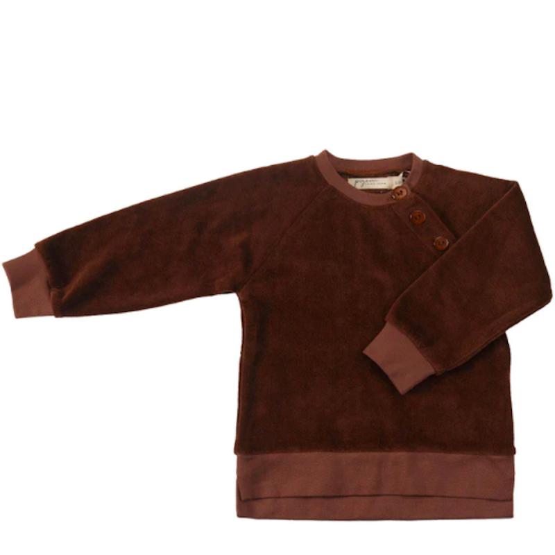 Felpa in velluto 100% cotone bio Felpa in velluto 100% cotone bio
