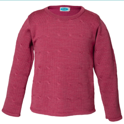 Cardigan in 100% Lana merino lavorata a maglia - Reiff -