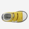 Sneakers in cotone organico con Chiusura a Strappo doppio