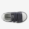 Sneakers in cotone organico con Chiusura a Strappo doppio