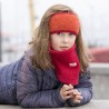 Scaldacollo  slip-on  in pile di  100% Lana Merino - Pickapooh -