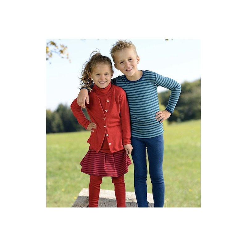 Maglia manica lunga in  Lana e Seta- Engel -