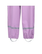 Set Giacca e Salopette  Antipioggia in PU Riciclato Blu-Lila