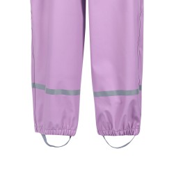 Set Giacca e Salopette  Antipioggia in PU Riciclato Blu-Lila