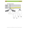 Set Giacca e Pantalone  Antipioggia in PU Riciclato Blu-Elefanti -CELAVI-