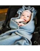 Coperta avvolgente in cotone biologico per il Seggiolino auto e Passeggino
