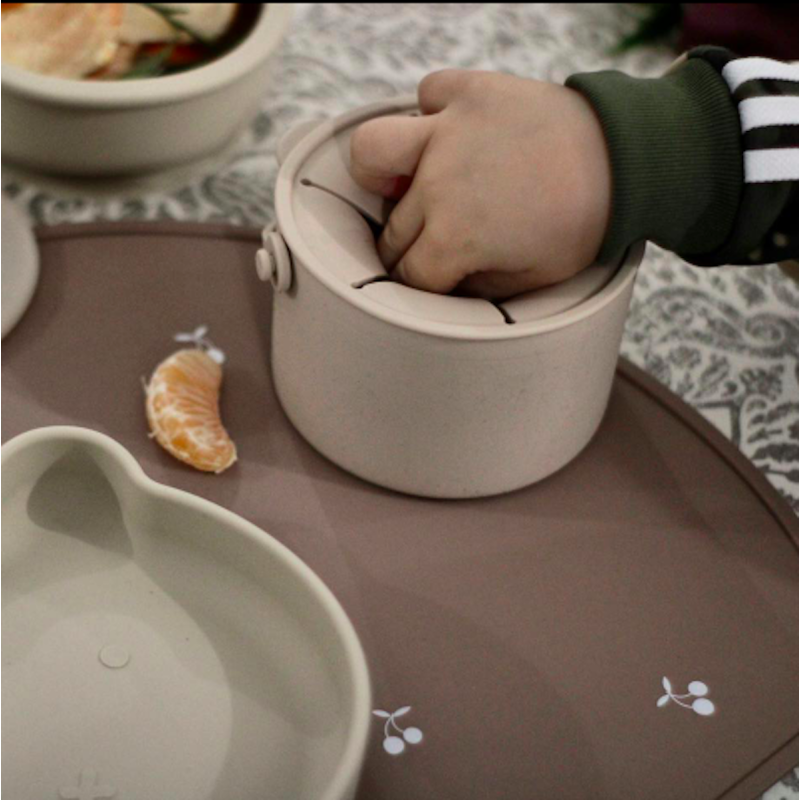 Tazza da Merenda in Silicone Alimentare Tazza da Merenda in Silicone Alimentare