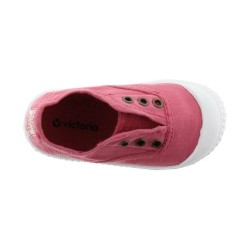 Scarpe senza Lacci in cotone organico - Nude -