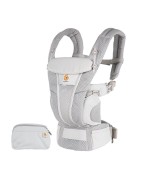 MARSUPIO OMNI BREEZE - RETE SOFTFLEX: GRIGIO PERLA