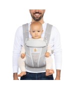 ERGOBABY MARSUPIO OMNI BREEZE - RETE SOFTFLEX - GRIGIO PERLA