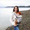 ERGOBABY MARSUPIO OMNI BREEZE - RETE SOFTFLEX - GRIGIO PERLA
