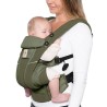 ERGOBABY MARSUPIO OMNI BREEZE - RETE SOFTFLEX: VERDE OLIVA.