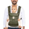 ERGOBABY MARSUPIO OMNI BREEZE - RETE SOFTFLEX: VERDE OLIVA.