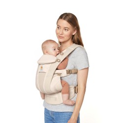 ERGOBABY MARSUPIO OMNI BREEZE - RETE SOFTFLEX: BEIGE