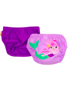 Set da 2 Costumi Contenitivi  UPF50+ -Sirena- Zoochini -